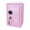 Pink, variant on Safe Box Organizer Iron Pink Desk Decorative Box , Bank Metal Mini Storage Box ,House, Apartment, Office Key Storage