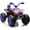 purple, variant on Geetinfly 24V Kids Electric ATV 2 Seater 4-Wheeler, 800W Dual Motor Ride-On with Remote/Bluetooth/MP3/USB, Spring Suspension & Safety Knee Pads, 7Ah Battery - Pink