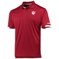 thumbnail image 2 of Men's Colosseum Crimson Indiana Hoosiers Santry Lightweight Polo, 2 of 3