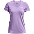 thumbnail image 2 of Camiseta Under Armour Tech con cuello en V y manga corta para mujer, 2 of 7