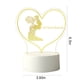 thumbnail image 3 of RKSTN Decorative lights Mother's Day Gift-LED Acrylic 3D Mother's Day Greeting Gift Light, Acrylic Greeting Mother's Day Gift Atmosphere Light (White Warm Light), 3 of 6