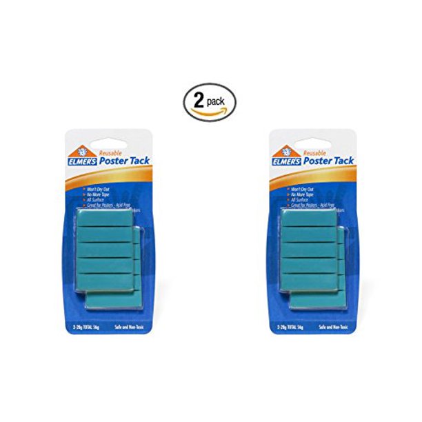 Elmer's Poster Tack, Reusable, 2 Ounces