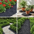 thumbnail image 7 of 1.5 Cu. ft. - 27 Lbs Black Shredded Rubber Mulch for Garden Ground Areas, and Landscaping, 7 of 7