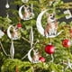 thumbnail image 2 of 1pc, Christmas Decoration Christmas Tree Pendant, Moon Dog Car Rearview Mirror Bag Pendant, New Year Gift Scene Decor, Room Decor, Home Decor, Window Decor Pendant, Holiday Party Decor (With Rope), 2 of 5