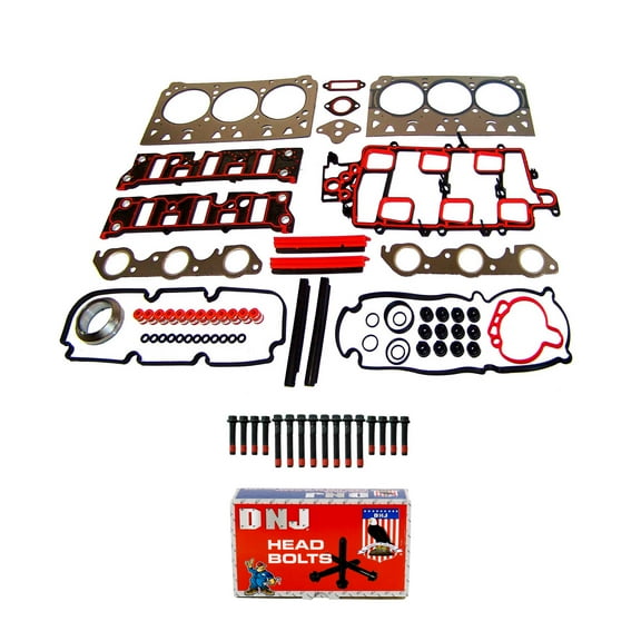 DNJ HGB3144 Cylinder Head Gasket Set Fits Cars & Trucks 97-05 Buick Chevrolet Pontiac 3.8L OHV 12V