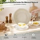 thumbnail image 4 of Juego de Bateria de Cocina, Sartenes Antiadherentes, Tapas de Vidrio, Apto para Inducción, Juego de Sartenes Incluye Sartén, Olla Sopera, Cacerola para Leche y Utensilios, Libre de PFOA y PTFE, 4 of 8