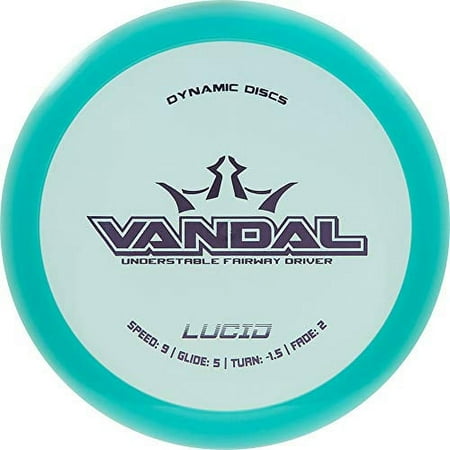 Dynamic Discs Lucid Vandal Fairway Driver Golf Disc [Colors May Vary] (170-172g)