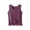Brown, variant on Timegard Plus Size Tops for Women Sleeveless Round Neck Seamless Comfy Thermal Underwear Casual Tank Tops