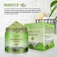 thumbnail image 3 of Matcha Green Tea Body Scrub - Remove Acne Dark Spots - Matcha Exfoliating Body Scrub - Smooth Skin Deep Cleansing Moisturizing Hyperpigmentation - Wom, 3 of 5