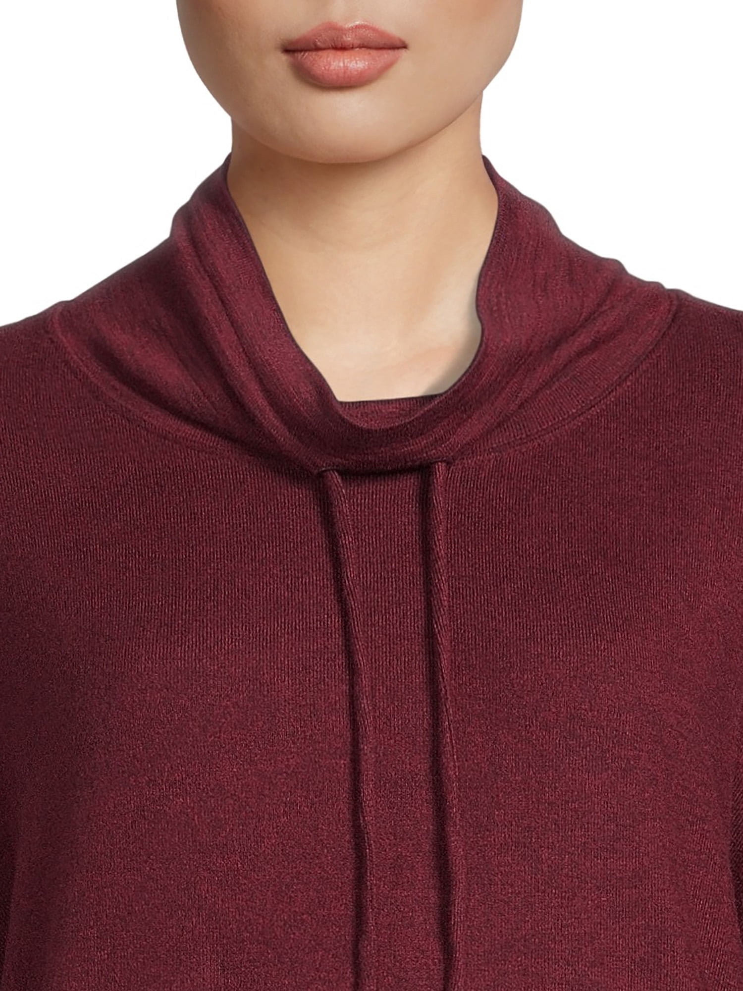 Time and Tru Women's Sweatshirt with Long Sleeves
