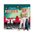 thumbnail image 3 of Advanced Graphics 2847 84 x 43 in. 50s Backdrop Double Wide Cardboard Cutout, 3 of 3