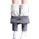 thumbnail image 1 of Pantalones de chándal con forro de sherpa para mujer, pantalones de chándal de invierno con cintura elástica S Nituyy GL714-FF64357B1, 1 of 7