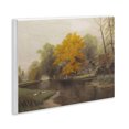 thumbnail image 3 of Stupell Industries Vintage Fall By The River Wall Plaque Art, design by Leah Straatsma, 11 x 14, 3 of 7