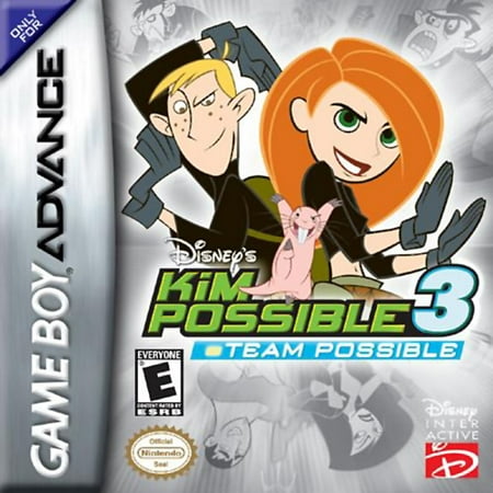 Disney's Kim Possible 3: Team Possible - Nintendo Gameboy Advance GBA (Refurbished)