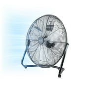 Comfort Zone 20" Heavy-Duty All Metal Industrial Floor Fan