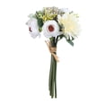 thumbnail image 1 of Ramo de flores artificiales Decoración floral para el hogar Ramo de simulación Fiesta de bodas Paquete de flores falsas, Champán Monstrate HA7944-01B, 1 of 6