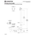 thumbnail image 2 of Kingston DLL3187 23-Inch Brass Lift and Turn Tub Waste and Overflow in Brushed Brass, 2 of 4