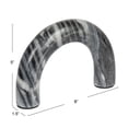thumbnail image 2 of Creative Co-Op Marble Arch Tabletop Shelf Decor, Grey, 2 of 6