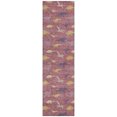 thumbnail image 2 of Addison Rugs Chantille Indoor/Outdoor Transitional Kids Mauve Machine Washable Runner Rug, 2'3" x 7'6", 2 of 7