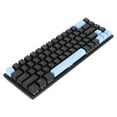 Gaming Keyboard USB 68 Keys Blue Switch N Key Rollover 10 RGB Backlit