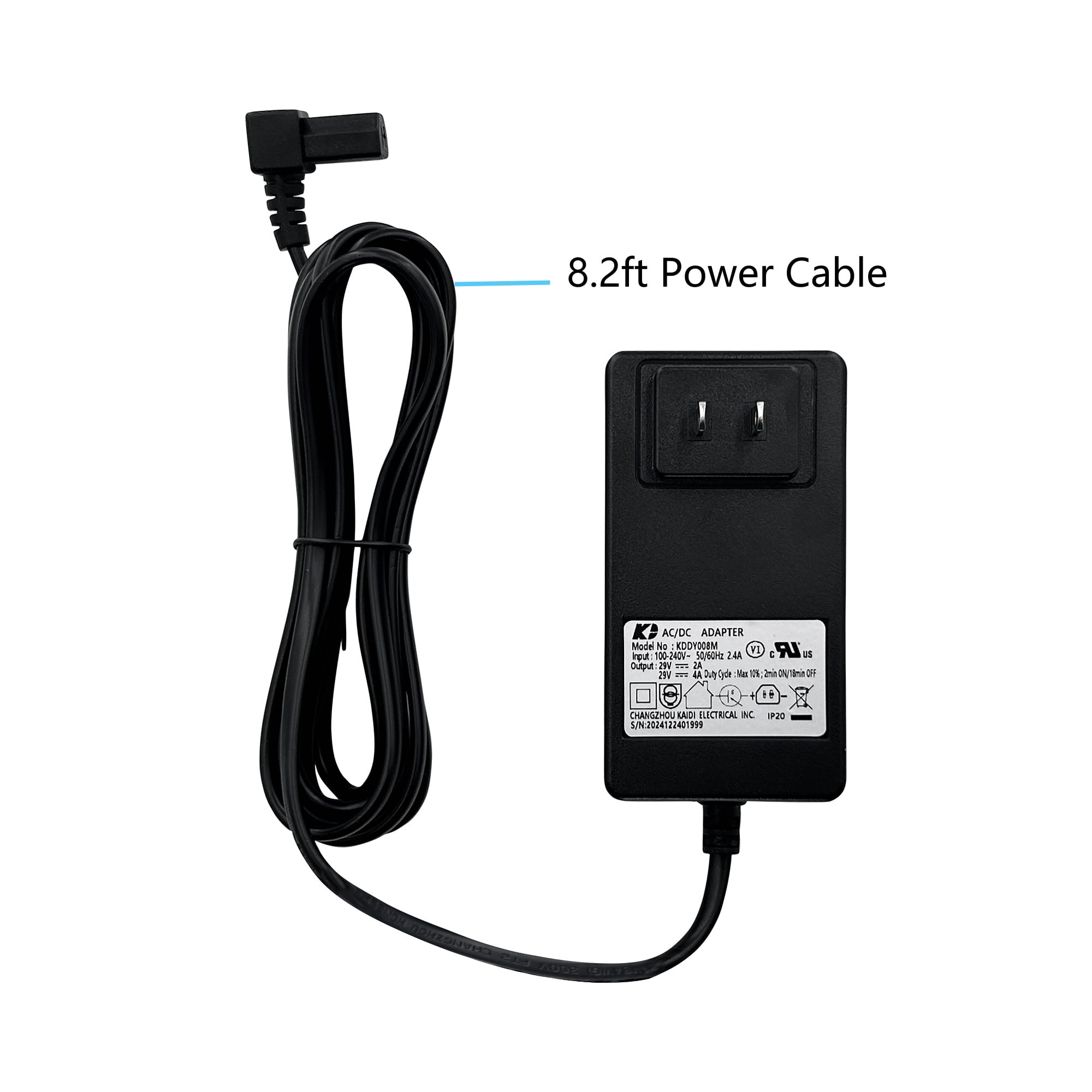 Kaidi KDDY008M Recliner Lift Chair Wall Power Supply 29V 2A Wall Switch Adapter