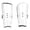 White, variant on Ccdes 4 Colors 1 Pair Adult Child Football Sports Shinguards Soccer Ball Shin Guards Legs Protector, Soccer Shin Guards