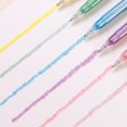 thumbnail image 3 of WGXU Ensemble de Stylos Gel Colorés Stylos Gel Colorés pour Dessin Scolaire Scrapbooking Stylos Gel Colorés / Solution pour Artistes de Bibliothèque d'Affaires de Classe 1mm Crayon Malmark pour Enseignant Étudiant (5ml), 3 of 5