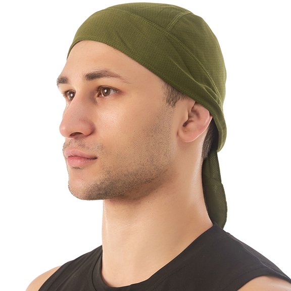 YIFAEUX Sports Headscarf Solid Color Breathable Extra Soft Sweat Absorption Quick Dry Cycling Bandana Head Scarf for Women Men