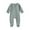Green, variant on fatyb Infant Newborn Pajamas with Foot Full Zip Baby Cotton Romper Long Sleeve Jumpsuit for Boys Girls