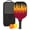 Black-2, variant on Pickleball Paddles Set Of 1, Fiberglass Surface, Flame, Fire Print, 1 Paddle, 2 Balls & Bag
