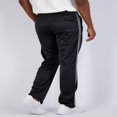 thumbnail image 3 of 3 Pack  Men‘s Active Athletic Casual Tricot Open Bottom Sweatpants with Pockets (Available In Big & Tall), 3 of 6