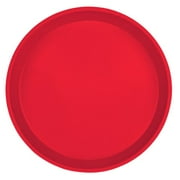 Cambro 1100521 11" Round Cambro Red Fiberglass Camtray - 12/Case