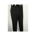 thumbnail image 4 of Men Renoir Flat Front Suit Separate Pants Slim Fit Slacks 201-1 Black, 4 of 11