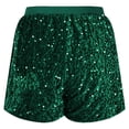thumbnail image 6 of Ailaofu Sequin Shorts for Women High Waist Party Night Out Concert Outfit Sparkly Mini Shorts, 6 of 7