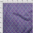 thumbnail image 2 of oneOone Cotton Poplin Fabric Damask & Floral Block Print Fabric BTY 42 Inch Wide, 2 of 4