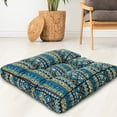 thumbnail image 3 of 1/2/4 Pack Square Floor Pillow, Outdoor Seating Cushions, Chair Seat Cushion Pads, Meditation Yoga Floor Cushion Pillow, 20x20x4 inches, 3 of 8