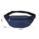 thumbnail image 3 of Bolsa bandolera con cartera de viaje para teléfono móvil | Bolsa de cinturón de nylon con agujero para auriculares | Correa ajustable | Gran Capacidad | Negro Amarillo Gris Rojo Verde Azul Rosa, 3 of 5
