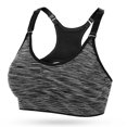 thumbnail image 4 of Sujetador deportivo a prueba de golpes, secado rápido, teñido en segmentos sin anillo de acero, ropa interior de yoga, entrenamiento, ropa interior de fitness para correr, 4 of 6