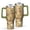 Cute Akita Dog-2, variant on OBREWU Cute Boxer Dog and Flowers Florals Tumbler with Handle and Lid,Cute Boxer Dog and Flowers Florals 40oz Double Wall Vacuum Insulated Tumbler,Cups Gift for Women and Men