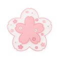 thumbnail image 1 of Posavasos de PVC MACHAO Sakura antideslizantes y lavables, 1 of 5