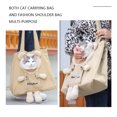 thumbnail image 3 of Bolsa De Transporte De Gatos Portador Mochila Transpirable Cat Out Bag Moda Gran Capacidad Para Gato Cachorro Perro, 3 of 4