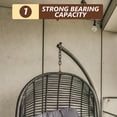 thumbnail image 4 of Hammock Chair Swing Hanging Accessory 1 Set Sturdy Metal Plug Pin, 4 of 8