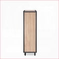 thumbnail image 6 of Chests & Wardrobes, Industrial Weathered Light Oak 5-Drawer Chest with Metal Glides & Casters | Oak | Particle Board+MDF, 6 of 6