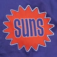 thumbnail image 4 of Men's Mitchell & Ness Purple Phoenix Suns  Team OG 2.0 Vintage Logo Anorak Windbreaker Quarter-Zip Jacket, 4 of 7