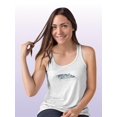 thumbnail image 2 of Cetacea Cuviers Beaked Whale. Racerback Tank Women -June Erica Vess Designs, Female Large, 2 of 4