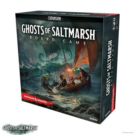 Wizkids Dungeons & Dragons: Ghosts of Saltmarsh Adventure System Board Game Expansion (Standard Edition)