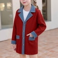 thumbnail image 6 of Zecgelong Stylish Two Tone Denim Outerwear For Girls Casual Warm Jacket With Comfortable Fit, 6 of 6