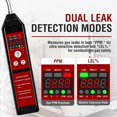 thumbnail image 2 of Refrigerant & Combustible Gas-Leak Detector, PPM Freon Leak Detector with Loud Alarm, for R134A R410, 2 of 5