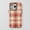 Color 01, variant on Checkered Pattern For All iPhone Series Protective Phone Case Rustic Beige