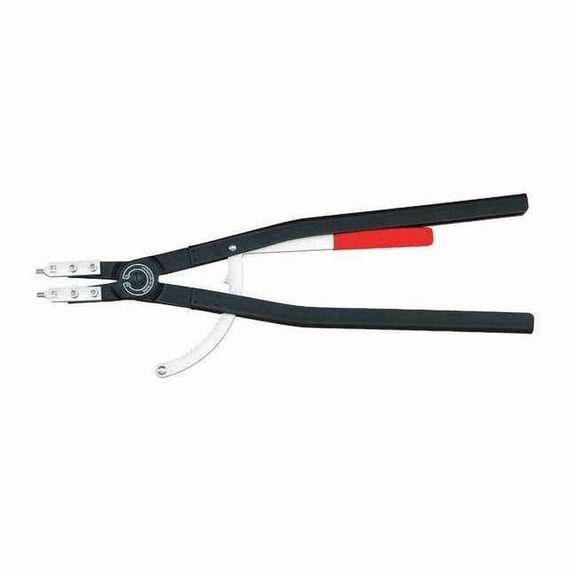Knipex Retaining Ring Plier,Internal,0.140" D 44 10 J5